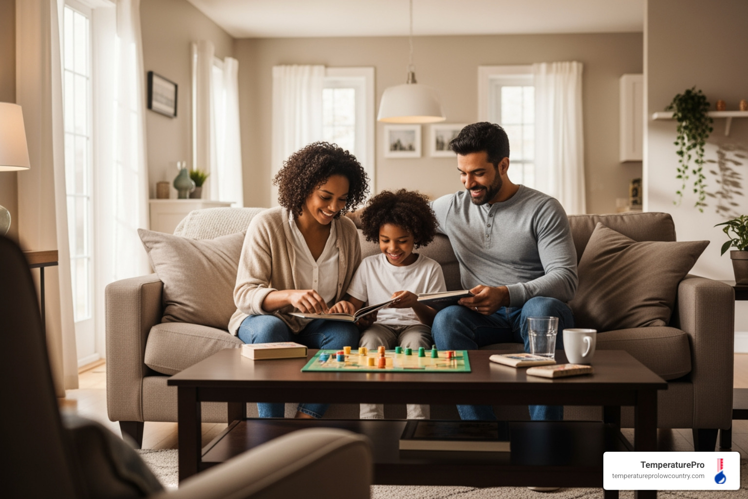 infographic showing the savings cycle from regular HVAC maintenance including lower utility bills, fewer emergency repairs, extended system lifespan, improved energy efficiency, and available rebates and financing options in Bluffton SC - heating maintenance deals in bluffton, sc