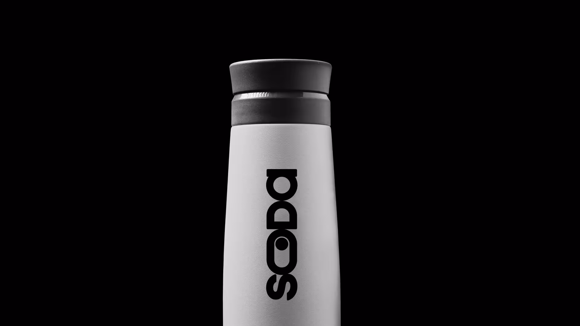 Soda Media water bottle design