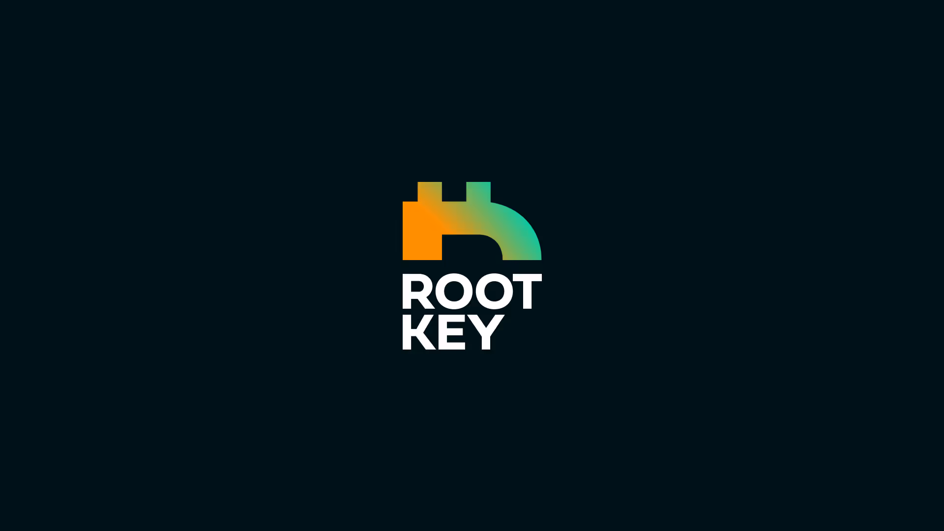 RootKey logo design for crypto key management app