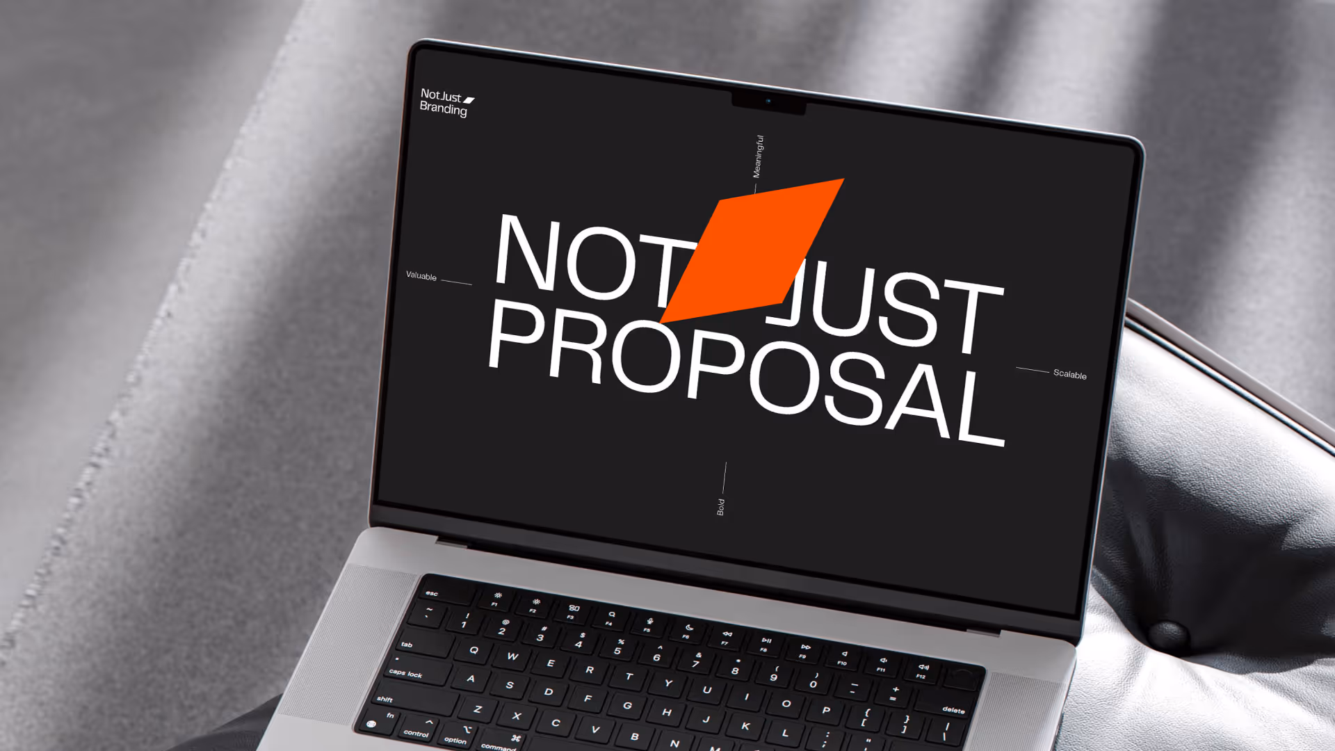 Notjust Brnding Agency website design