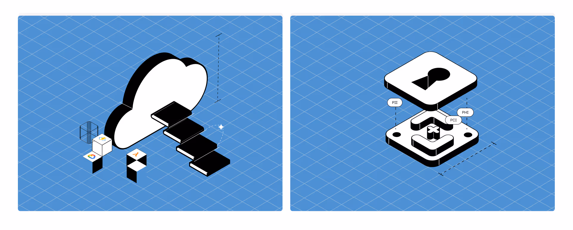 Custom illustration of AI assistant used in Faasera website
