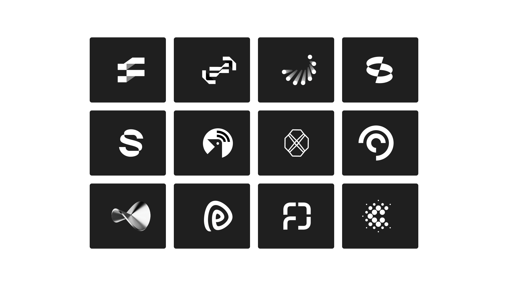 Logotypes by branding agency