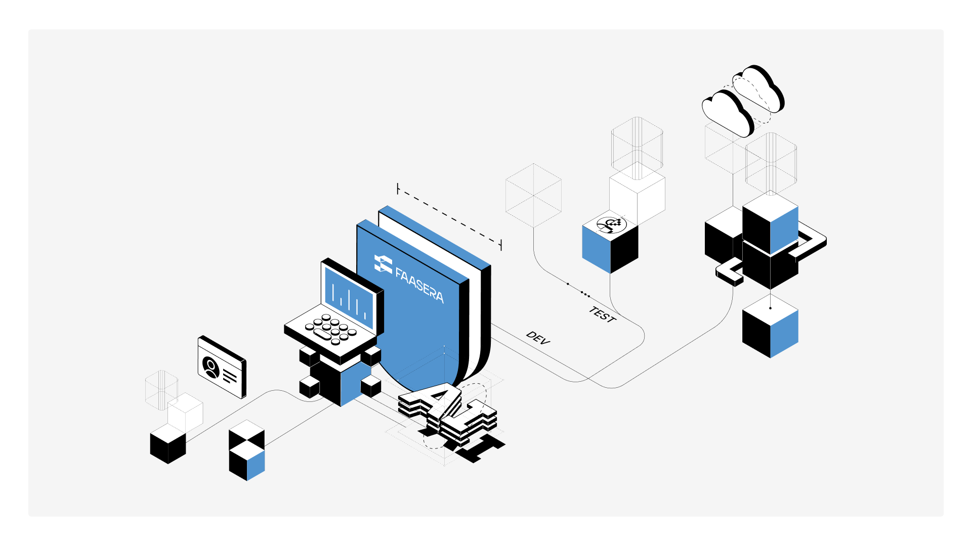 Faasera Branding: Illustrations by Metabrand