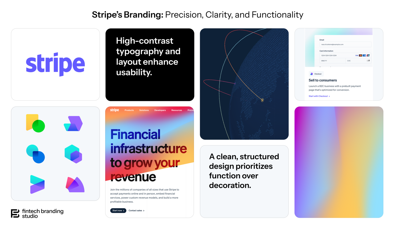 Stripe Fintech Branding