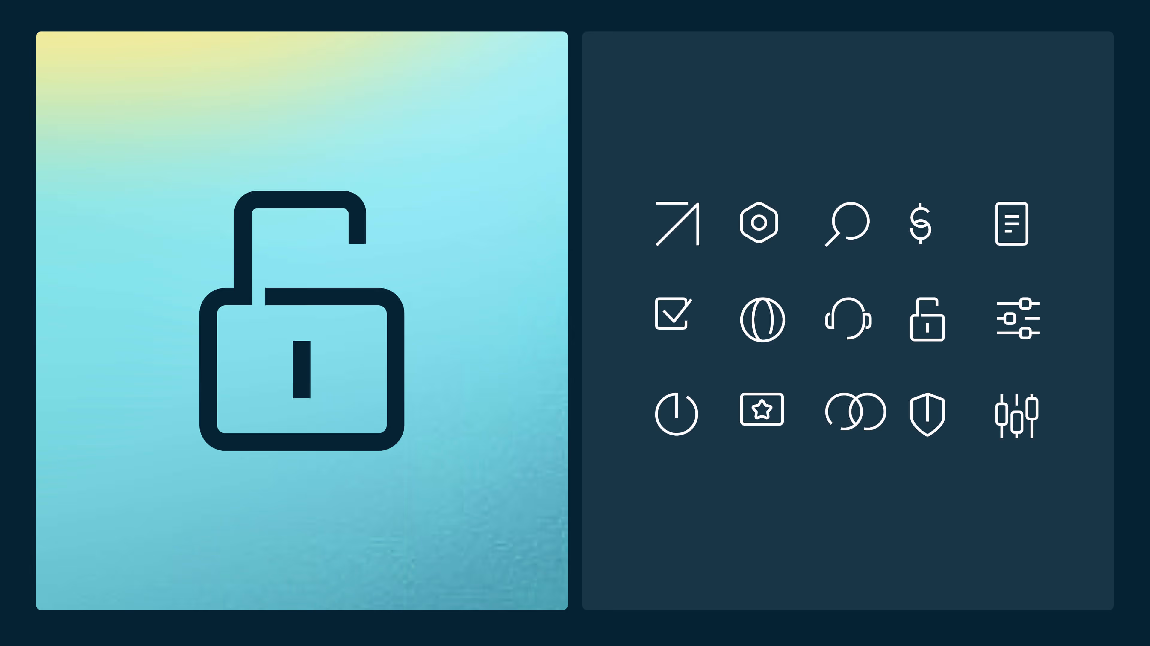 Brand and presentation design for an AI-powered finance startup