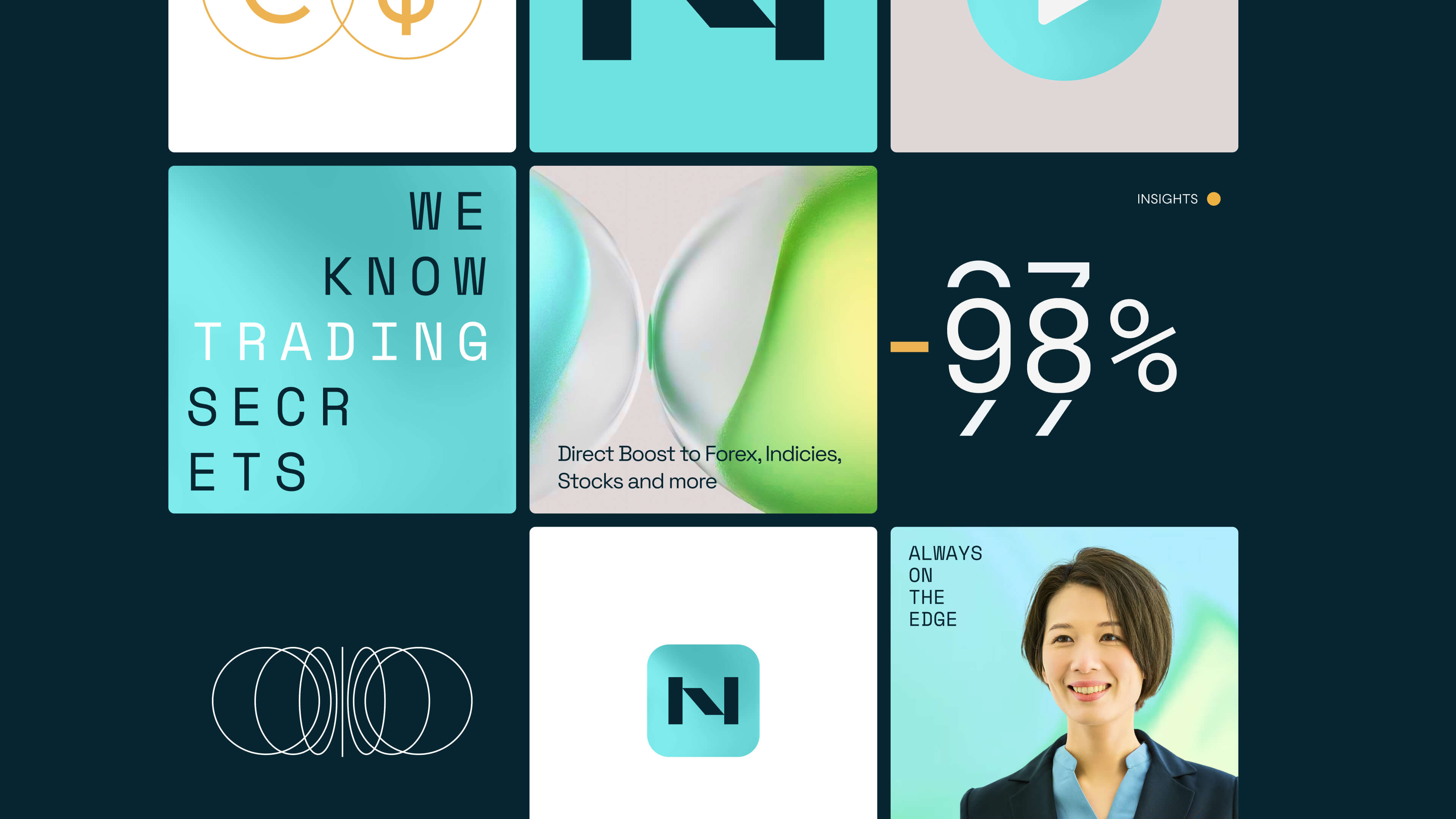 Product interface look and feel for NeuralFin AI finance platform