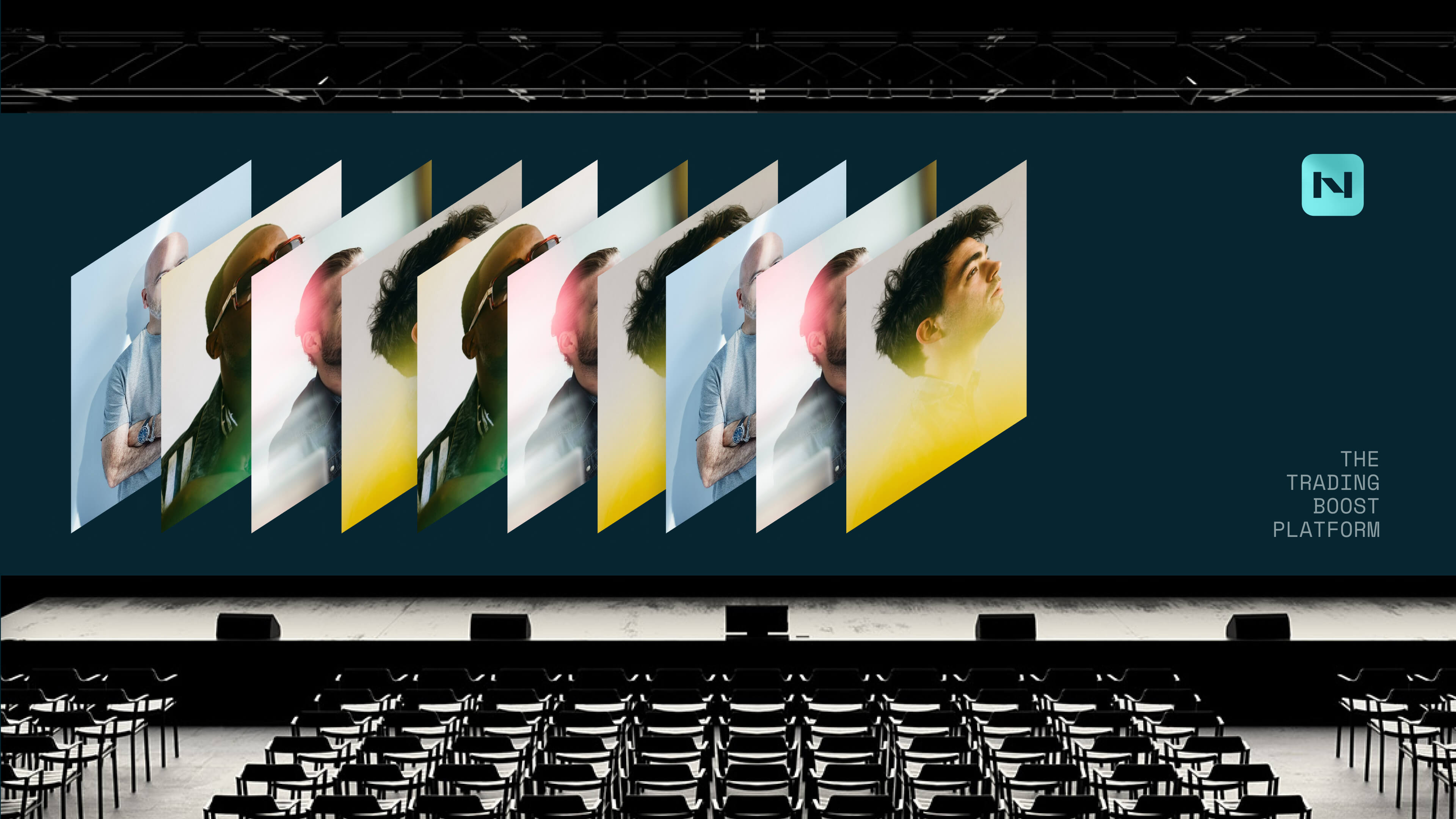 Fintech brand identity for NeuralFin AI-powered finance community