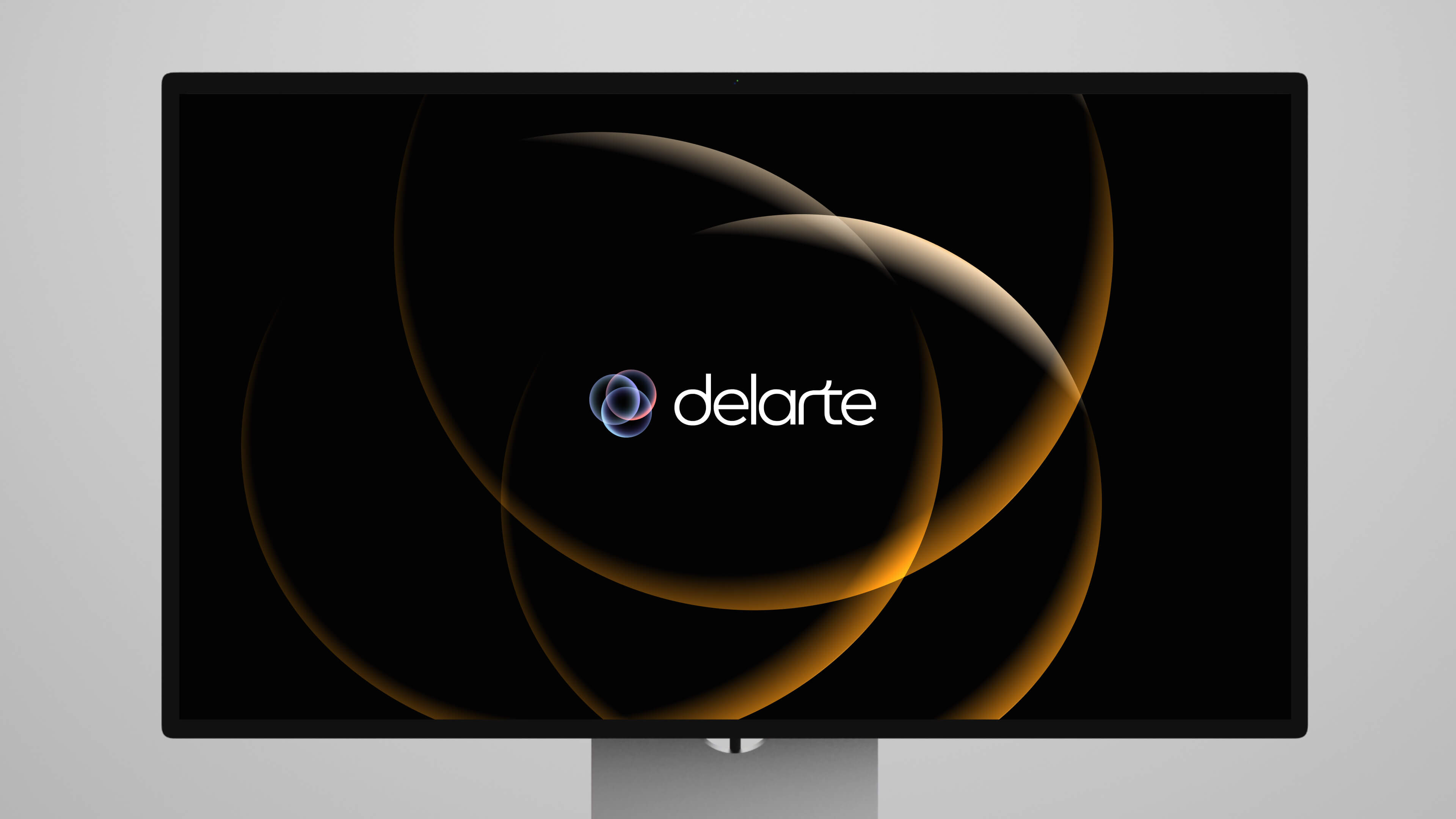 Visual identity elements for hardware and LED technology brand