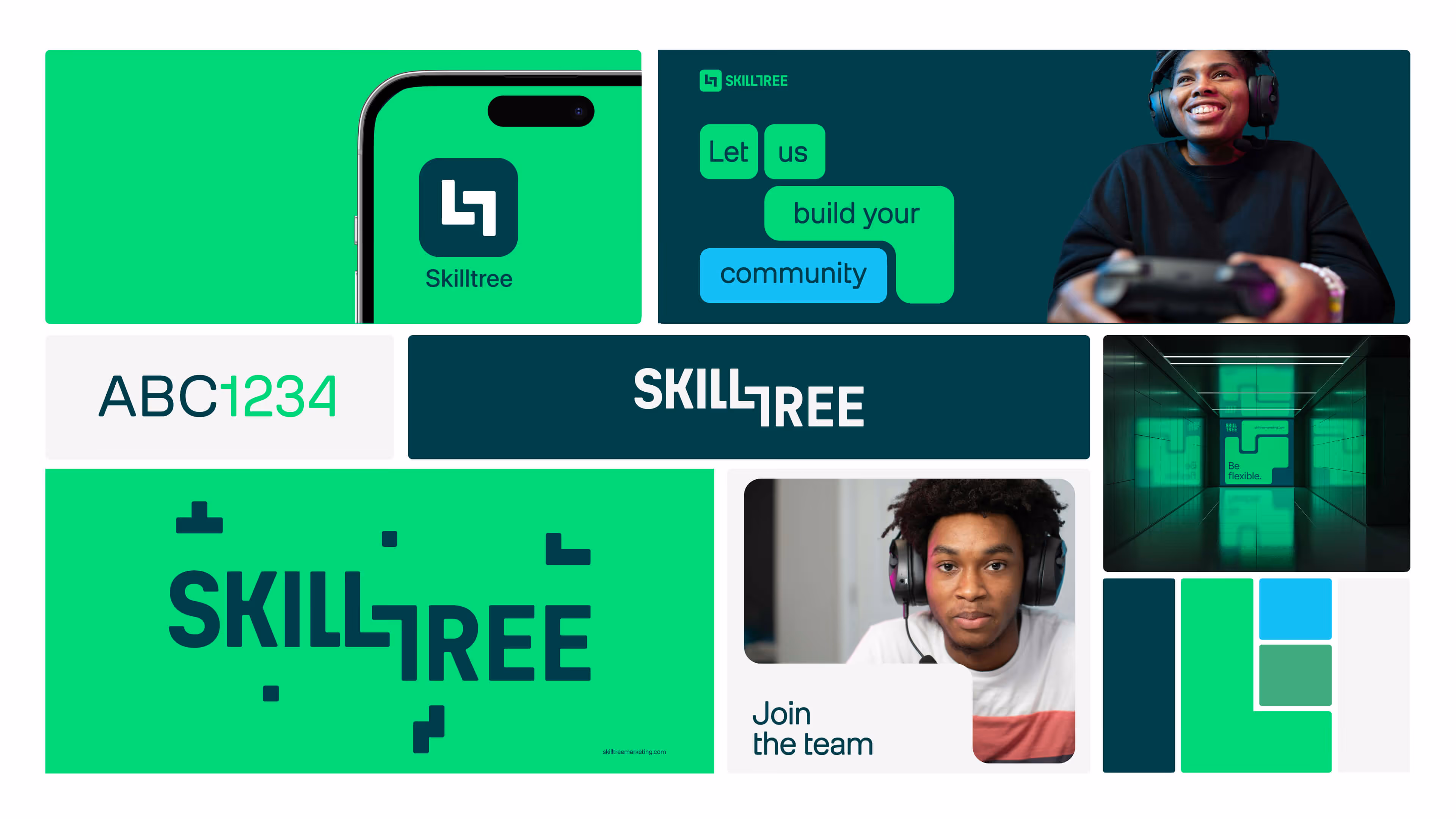 Visual identity for AI-driven gaming marketing startup