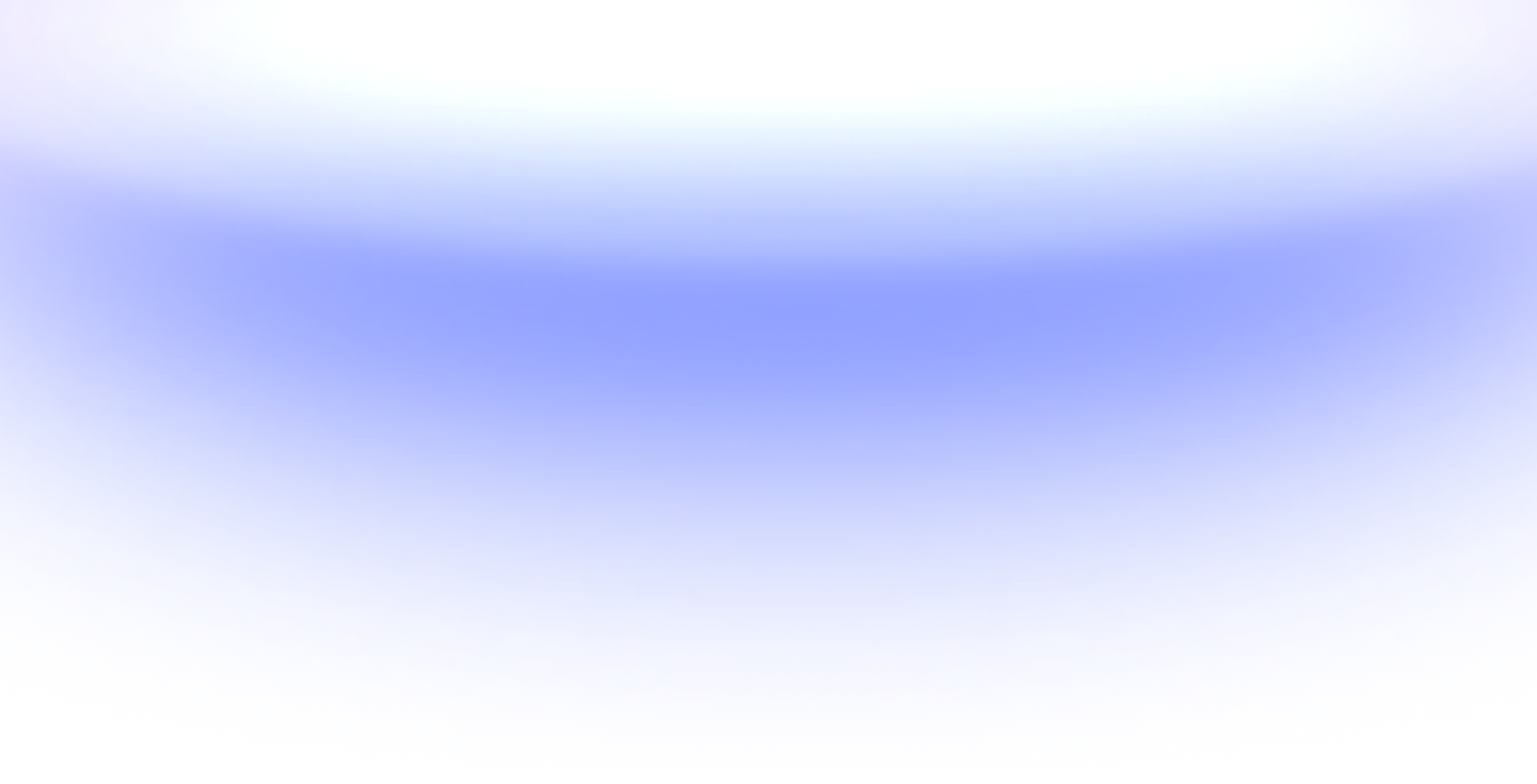 Gradient background transitioning from white at the top to bright blue in the middle and darker shades of blue toward the bottom.