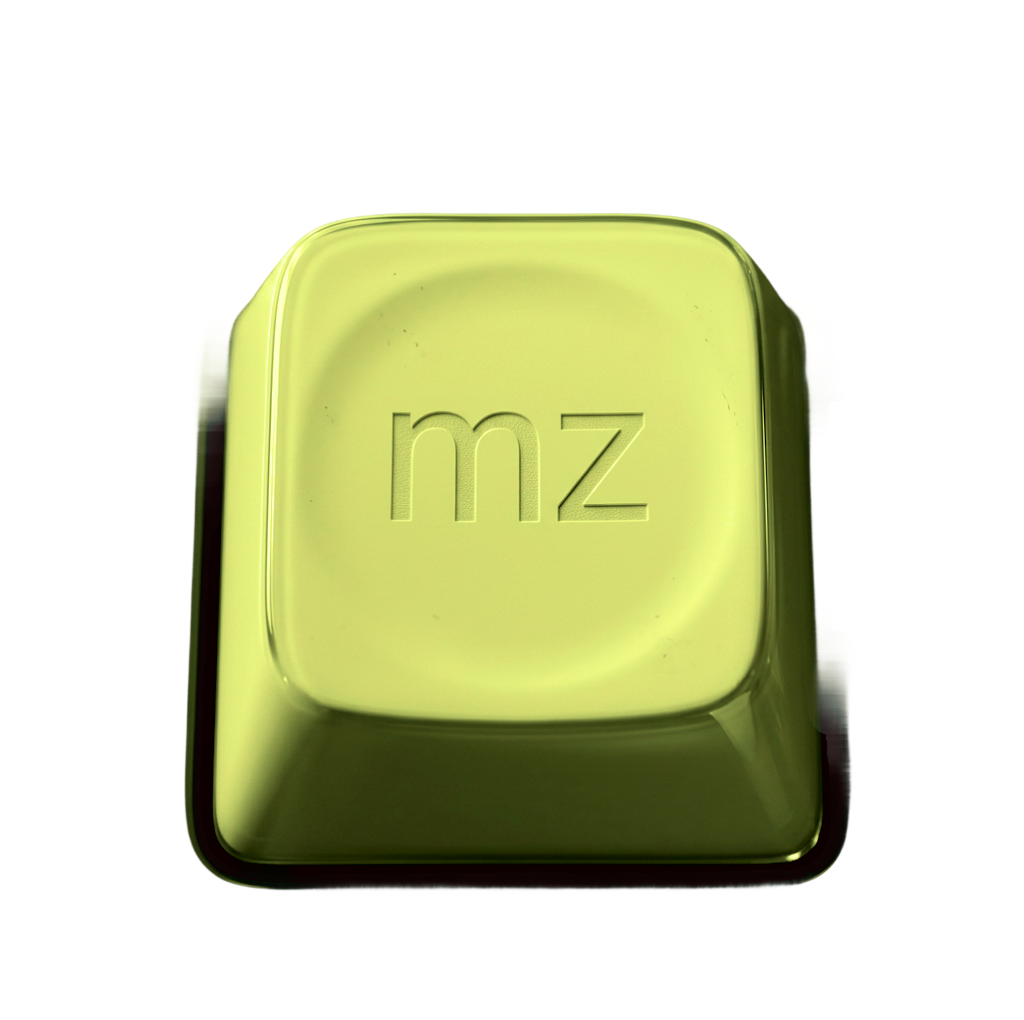 MZ lime keycap