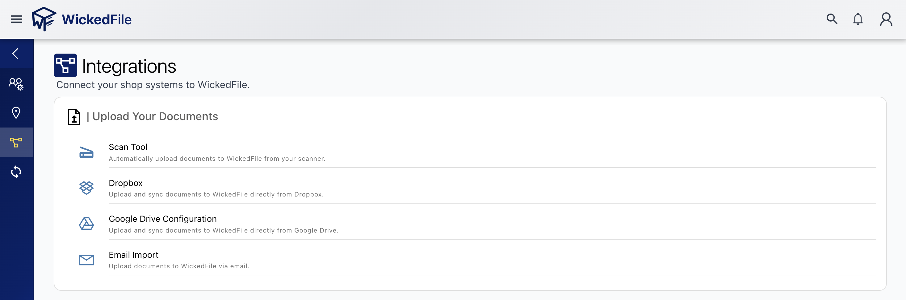 Upload Your Documents