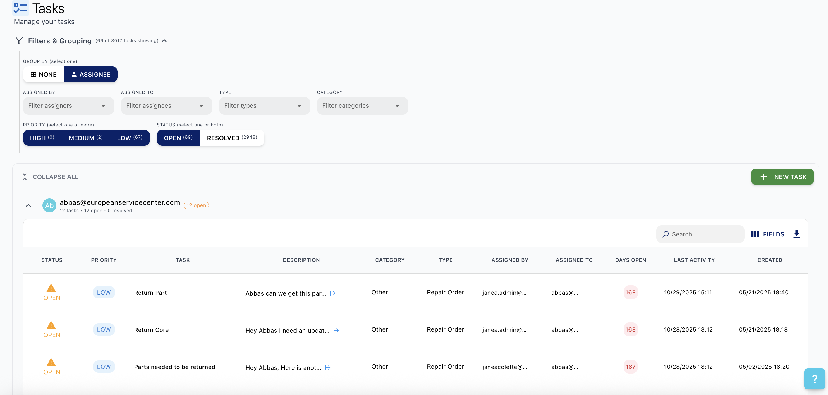 Assign Tasks or Act Instantly