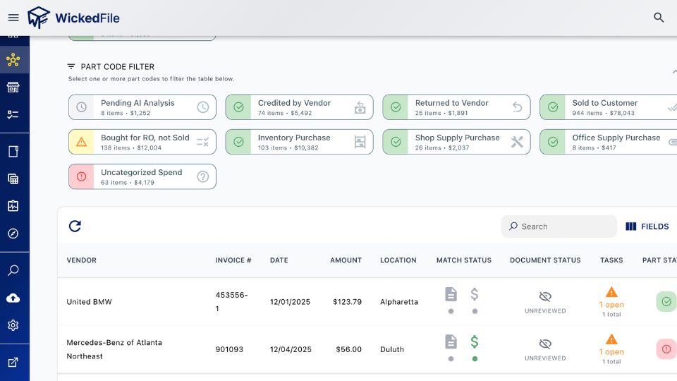 Continuous AI-powered monitoring to spot and fix profit leaks—helping auto repair shops protect margins and grow profits.