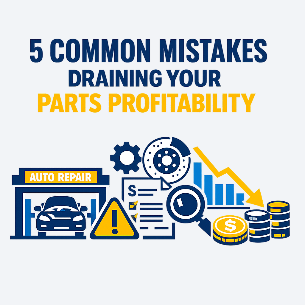 5 Common Parts Ordering Mistakes That Are Costing Your Shop Money