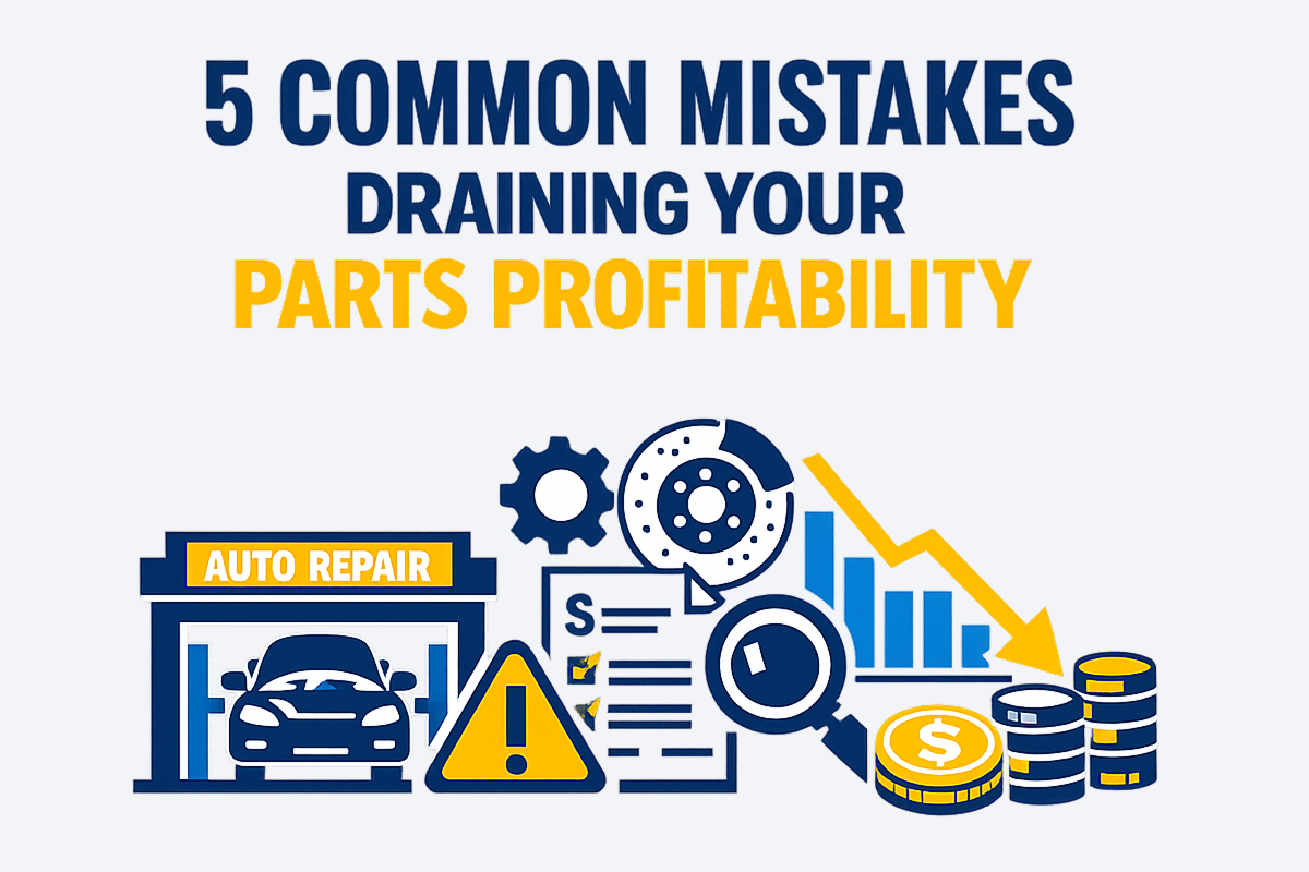 5 Common Parts Ordering Mistakes That Are Costing Your Shop Money