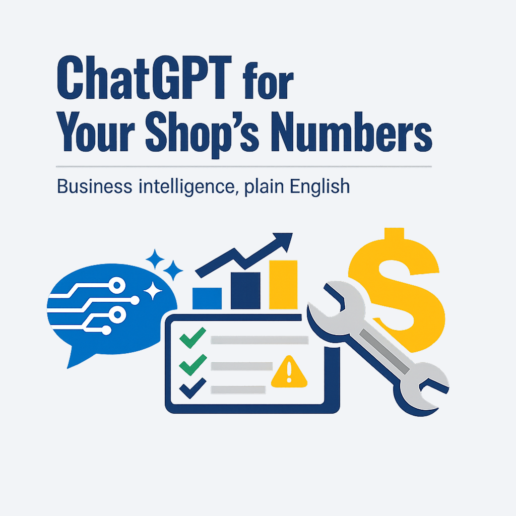 ChatGPT for auto repair shop numbers