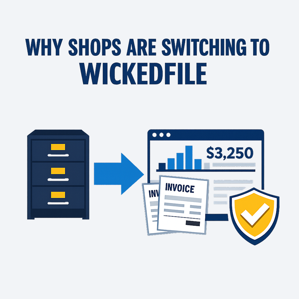 Auto repair shops switching WickedFile