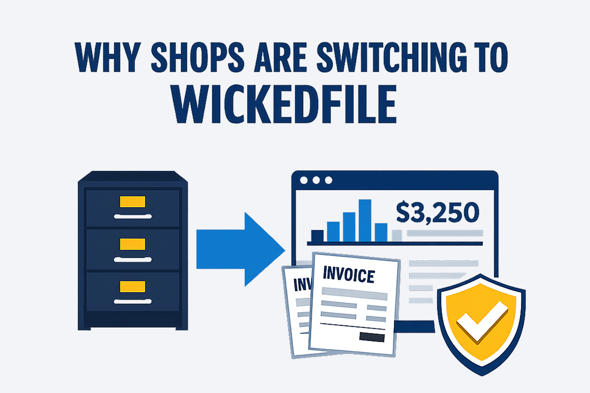 Auto repair shops switching WickedFile