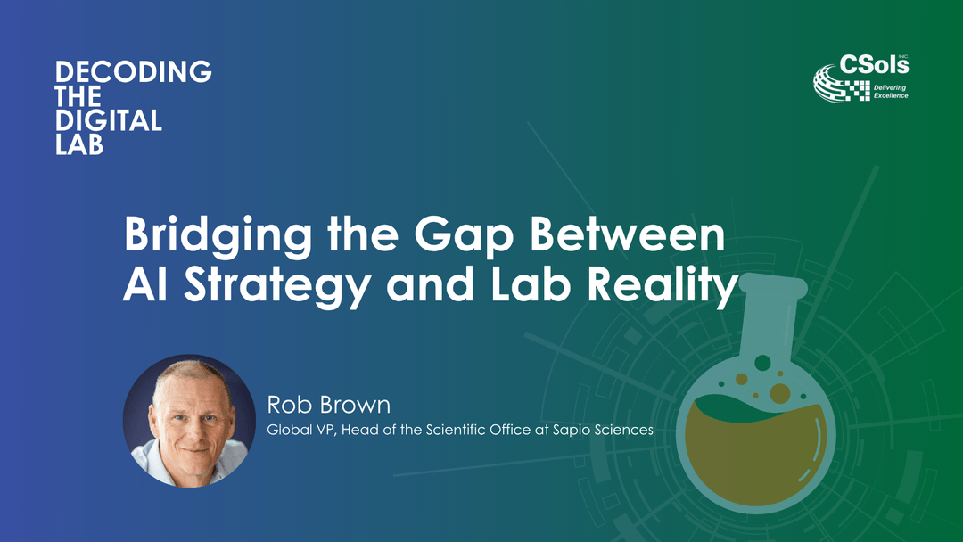 S02 E05 Bridging the Gap Between AI Strategy and Lab Reality
