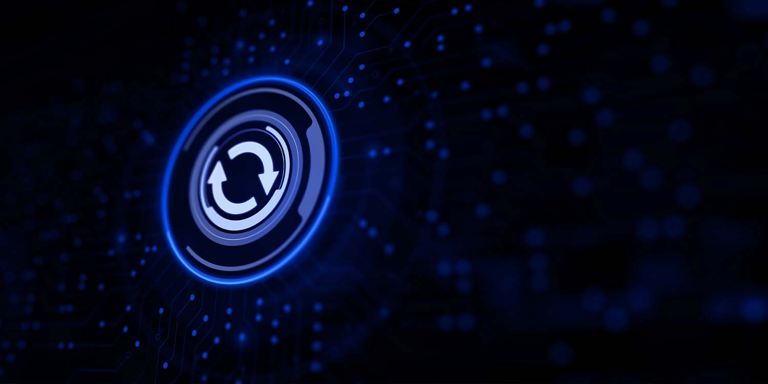 Image represening continuous app updates