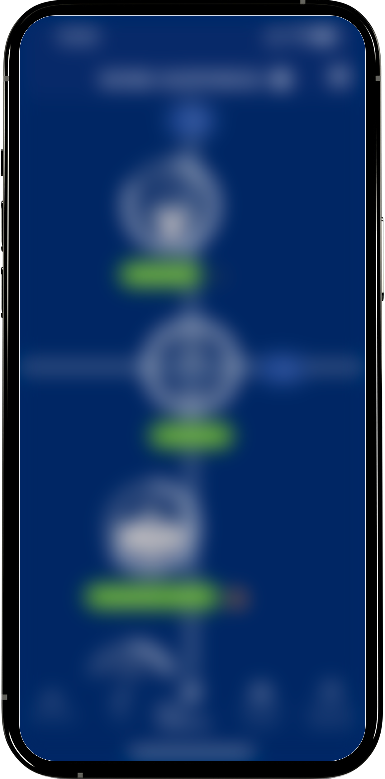 An screenshot of an app