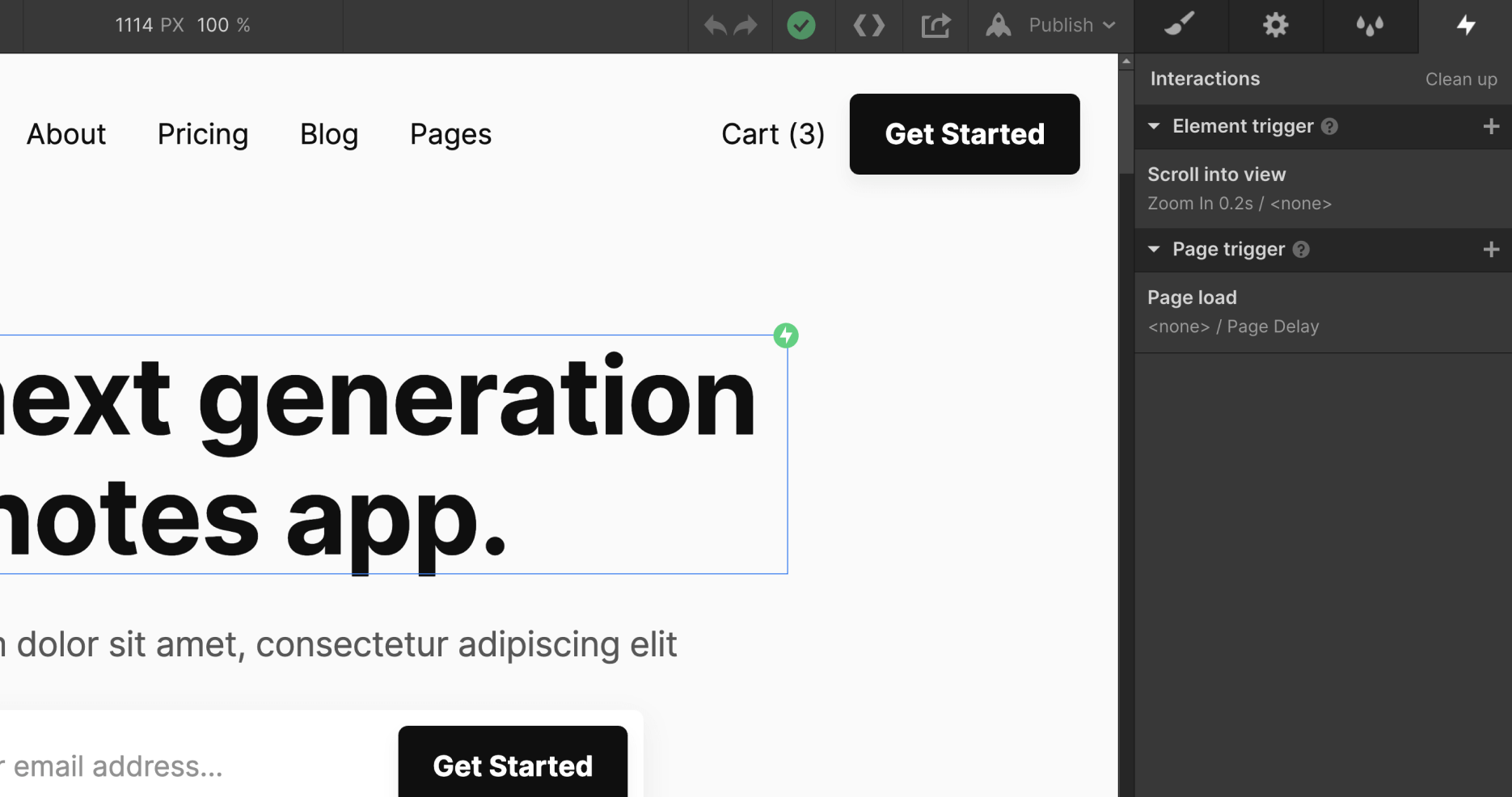 Animations - Saasly Webflow Template