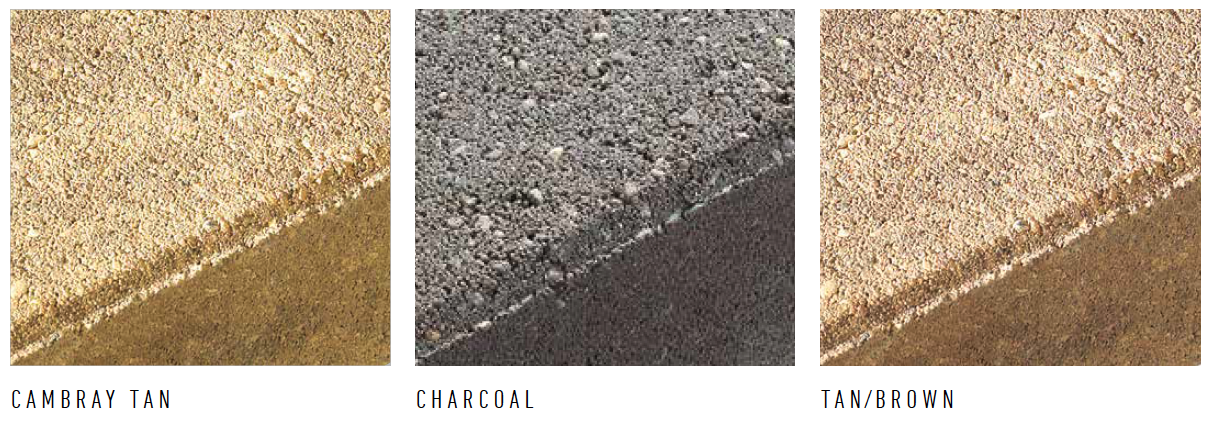 Edgestone stone edging color swatches