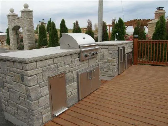 Pewter Mist Tumbled grill