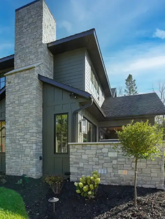 excalibur stone veneer on home exterior