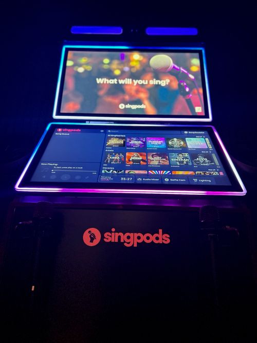 Karaoke Hire Machine - SingPods Karaoke