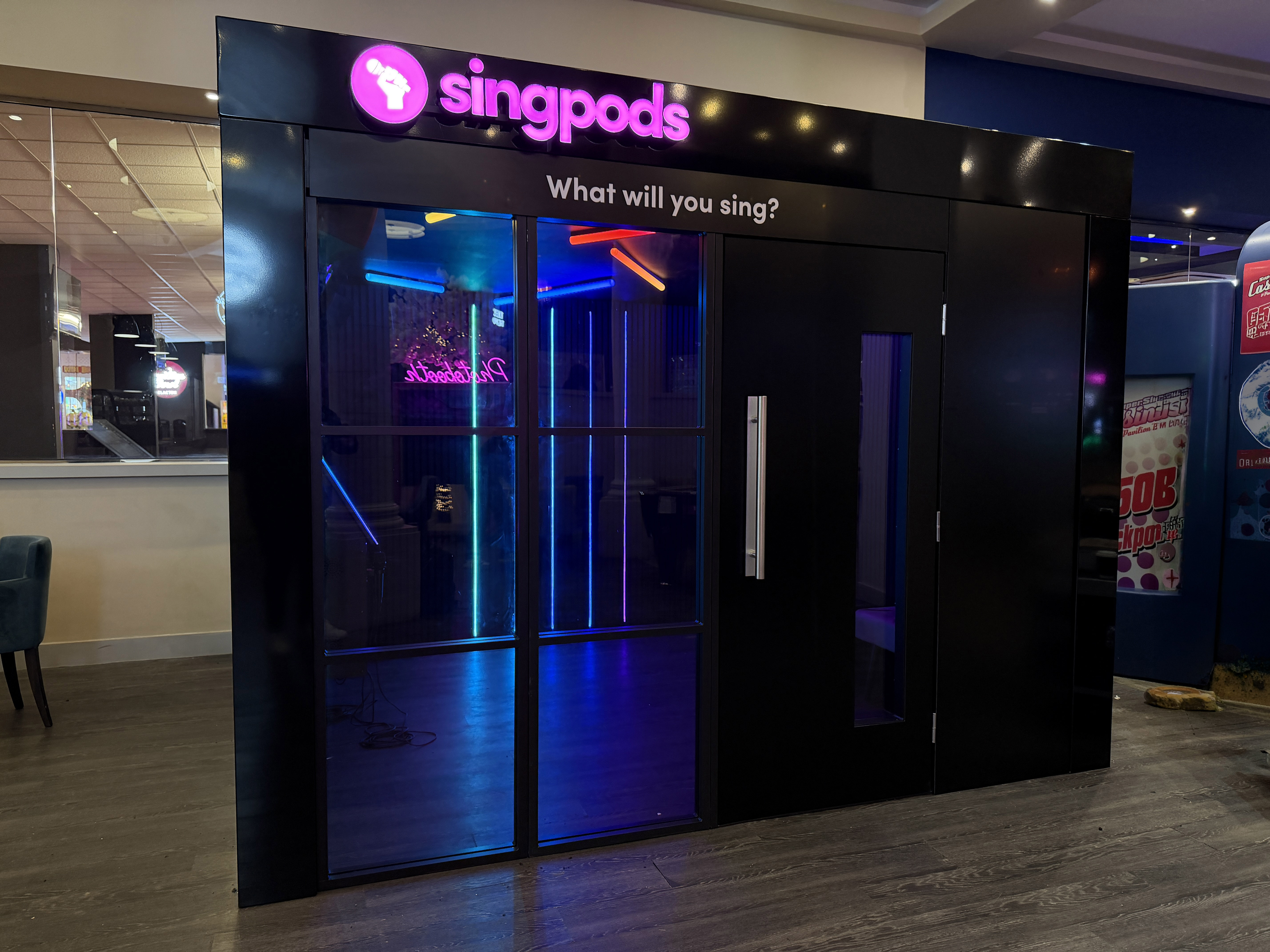 SingPods BoxPod 3000 Installed at Clacton Pavilion