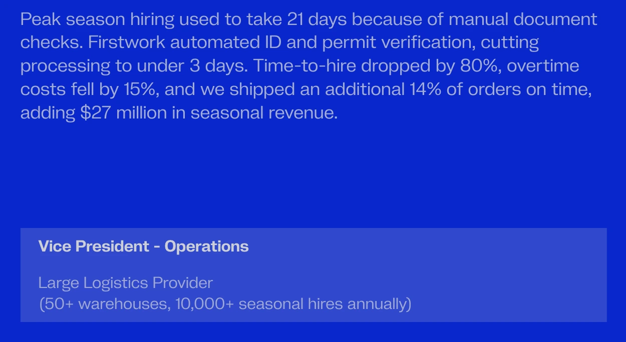 Customer Testimonial