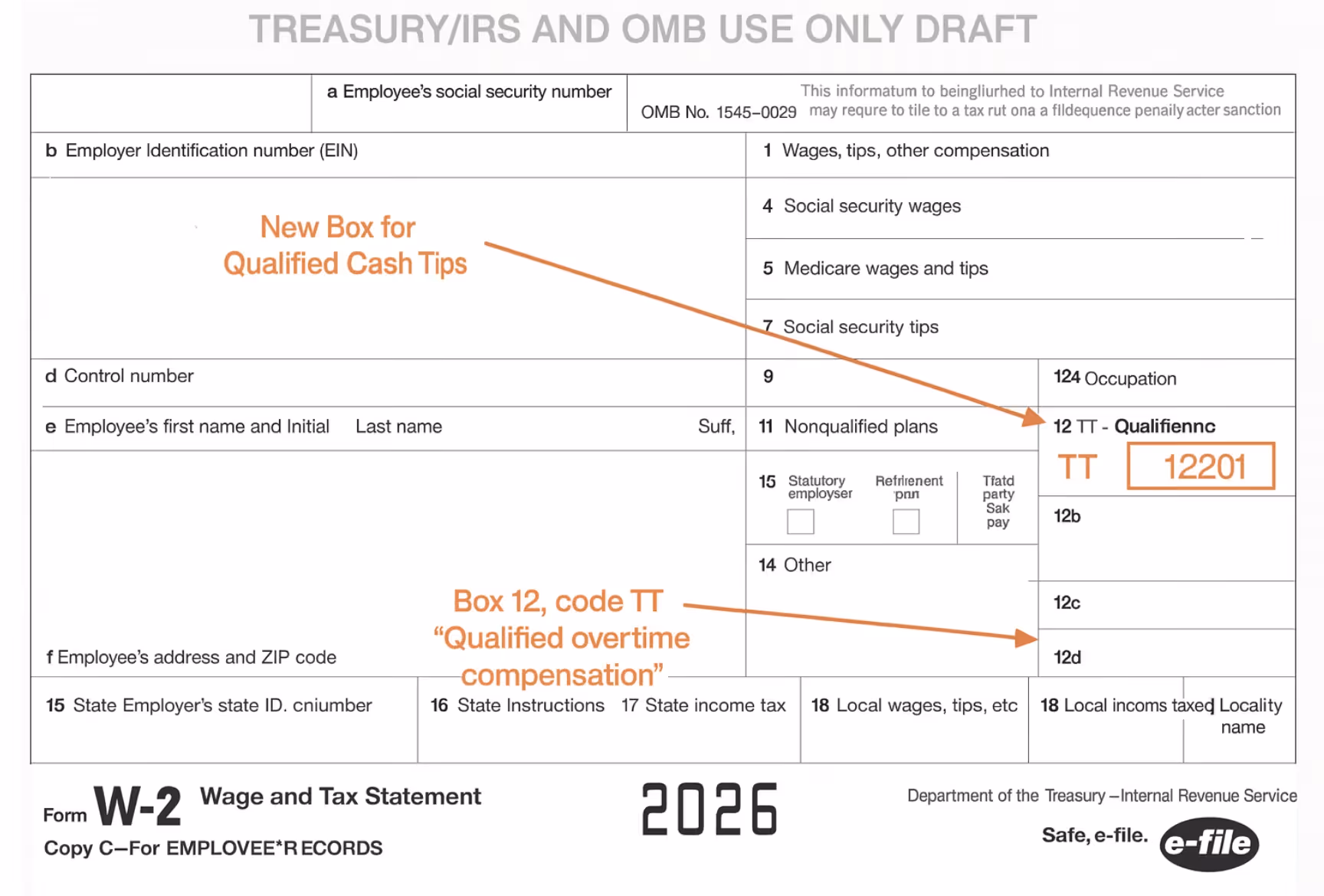Changes In W2 Form