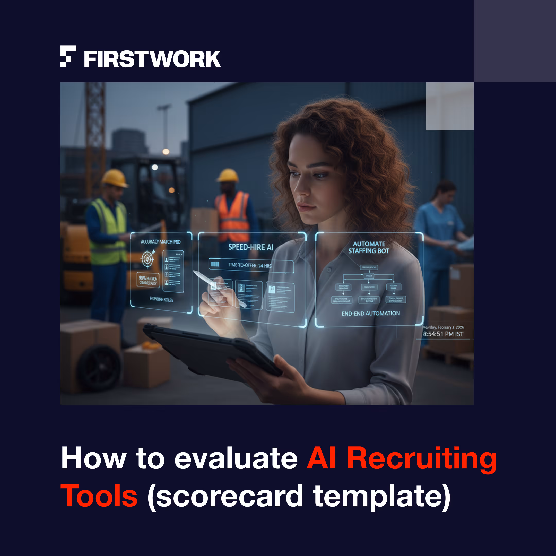 How To Evaluate AI Recruiting Tools (Scorecard Template)