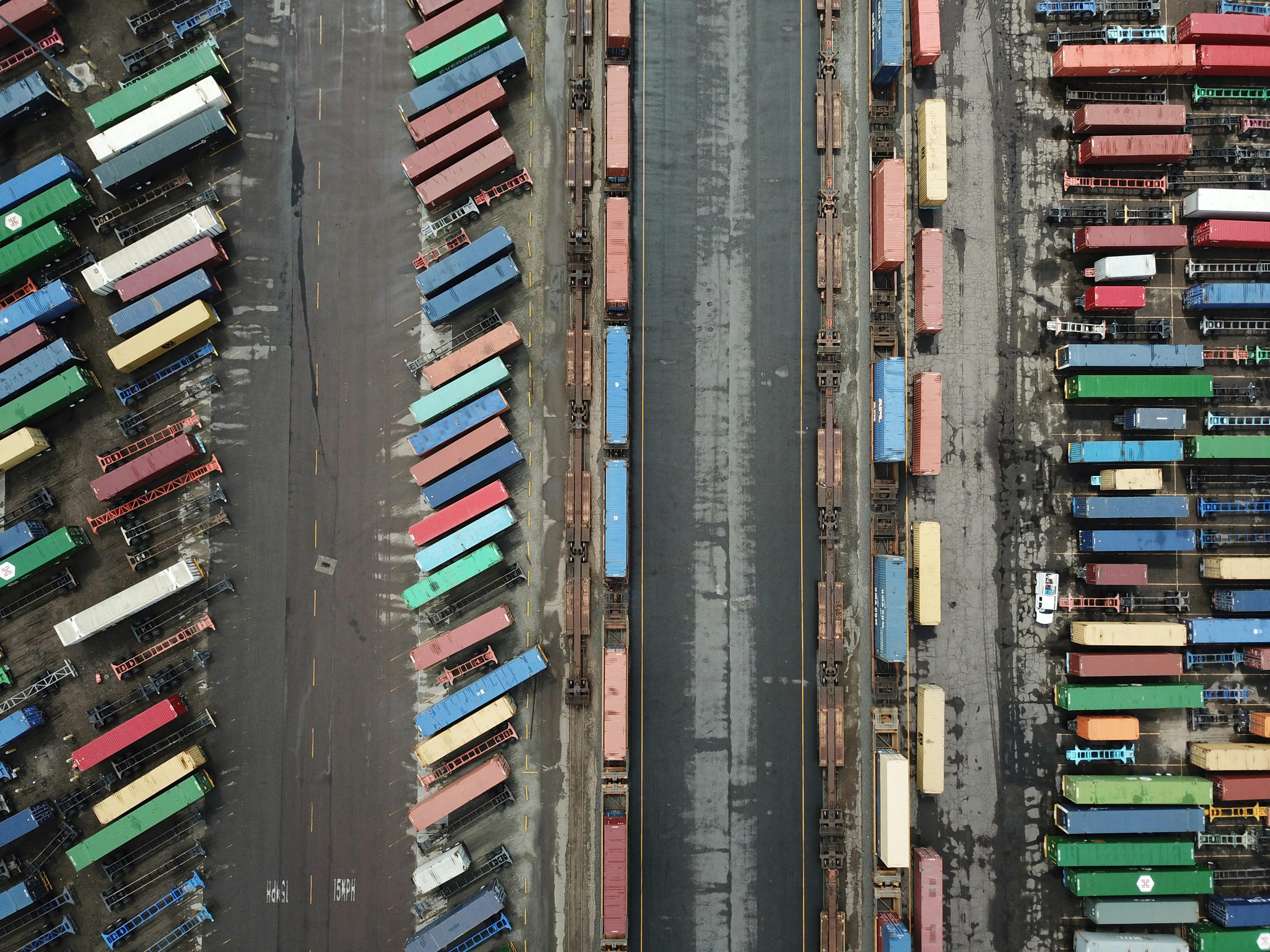 Free stock photo of containers, port, shipping