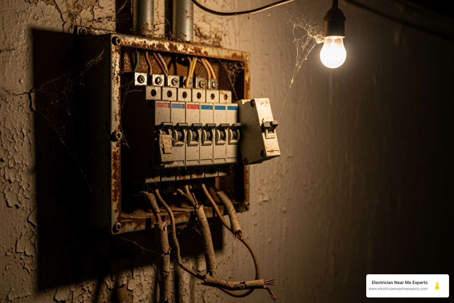 old hazardous breaker box - breaker box upgrade frisco