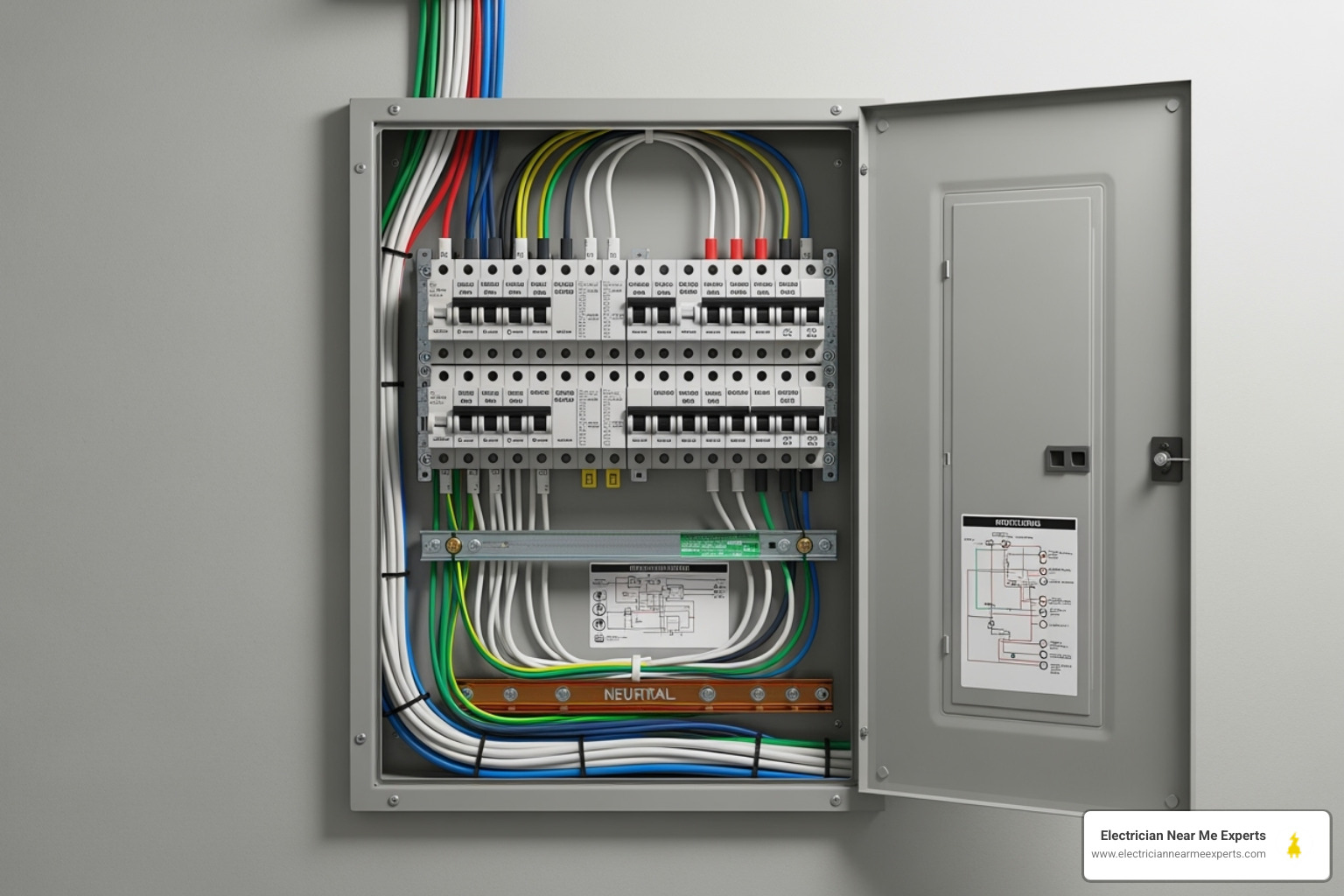 modern electrical panel - wiring repair allen