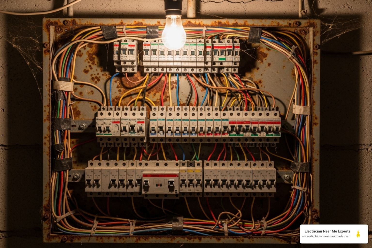old, rusty, or overcrowded electrical panel - electrical panel replacement mckinney old, rusty, or overcrowded electrical panel - electrical panel replacement mckinney