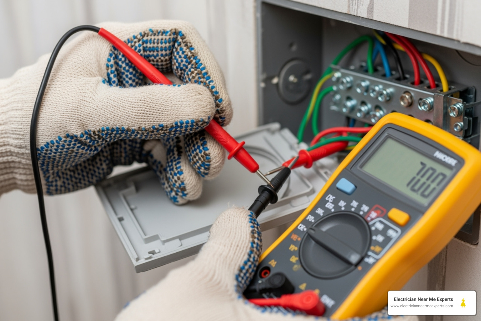electrician using diagnostic tool - wiring repair prosper electrician using diagnostic tool - wiring repair prosper