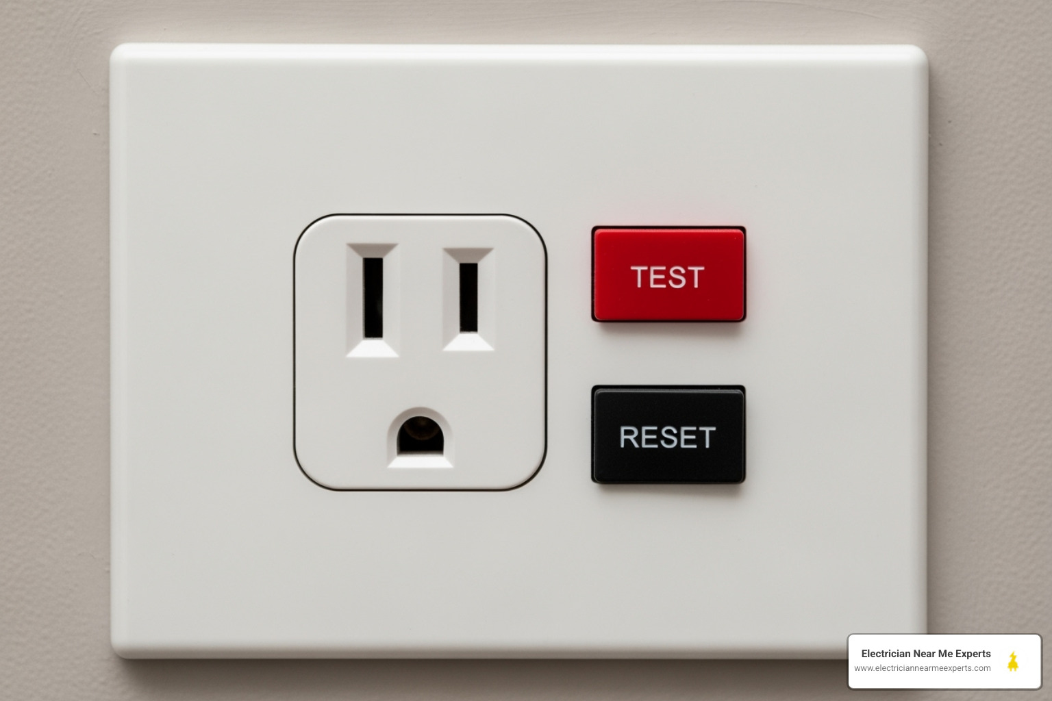 newly installed GFCI outlet - wiring repair plano newly installed GFCI outlet - wiring repair plano