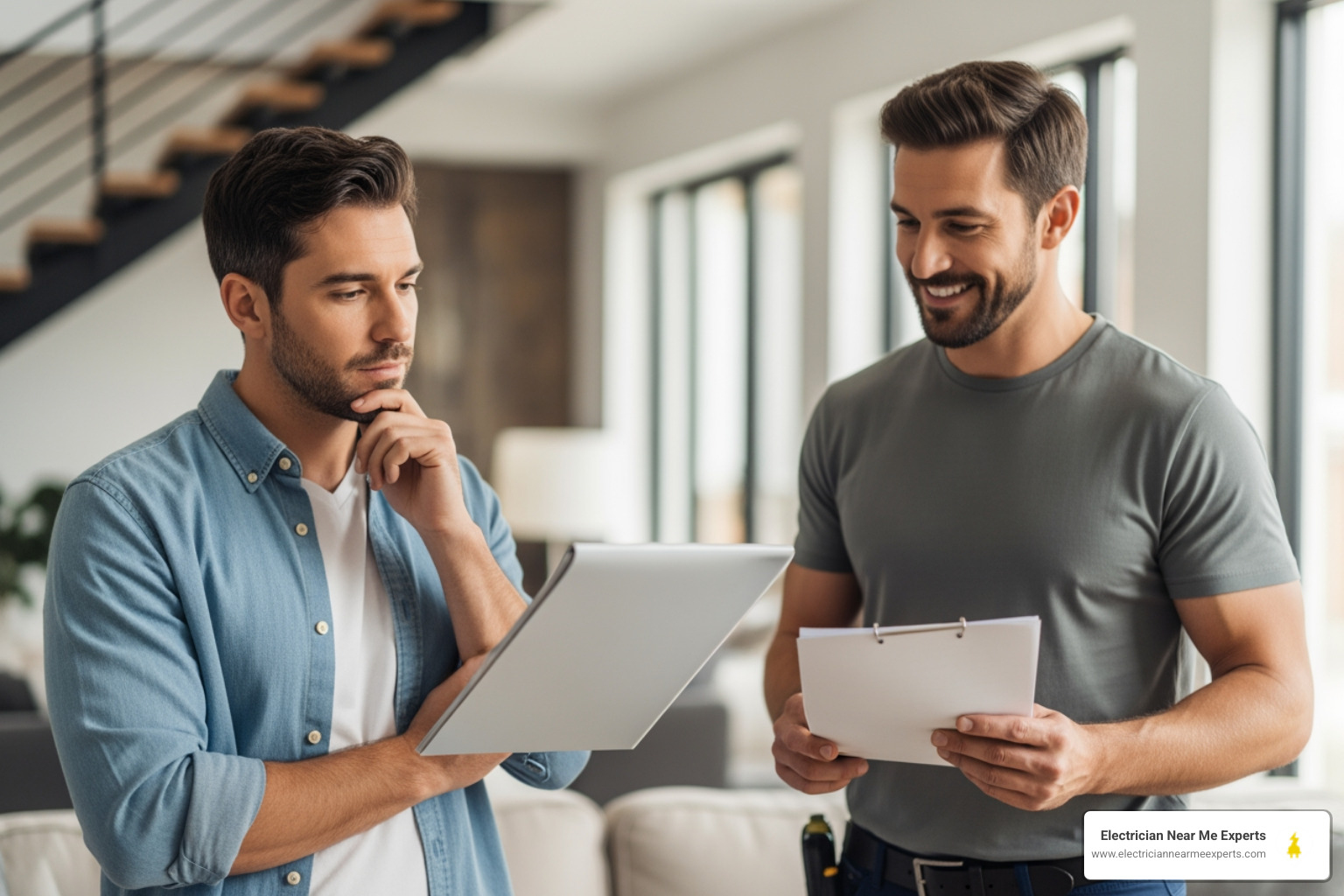 Infographic detailing essential steps to hiring a licensed and insured electrician in Plano, TX, including checking credentials, reviews, and ensuring emergency services. - electrician services contractors in plano, tx