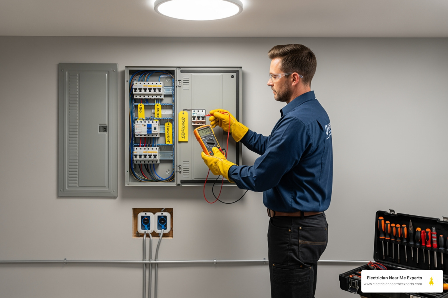 infographic summarizing key steps for safe electrical installation in Addison, TX, including code compliance, permit requirements, benefits of licensed electricians, and common installation services like EV chargers and panel upgrades - electrical installation in addison, tx infographic summarizing key steps for safe electrical installation in Addison, TX, including code compliance, permit requirements, benefits of licensed electricians, and common installation services like EV chargers and panel upgrades - electrical installation in addison, tx