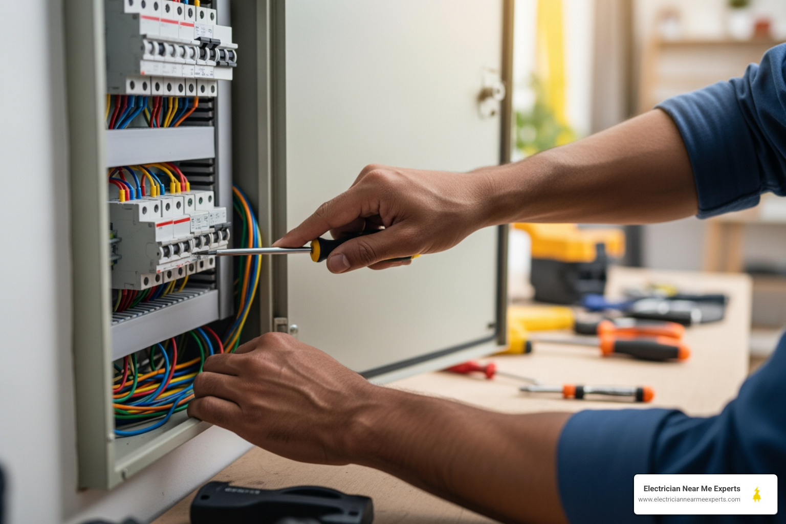 infographic showing the process of finding affordable electrical repair: verify license and insurance, read local reviews, request upfront pricing, confirm warranty coverage, check code compliance knowledge, and schedule service - affordable electrical repair in plano, tx