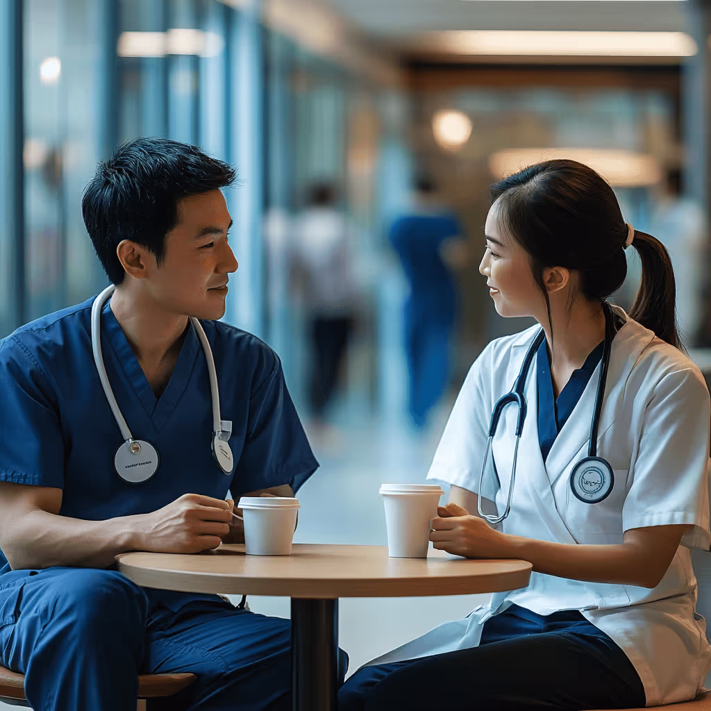Romance at the hospital: navigating relationships between colleagues