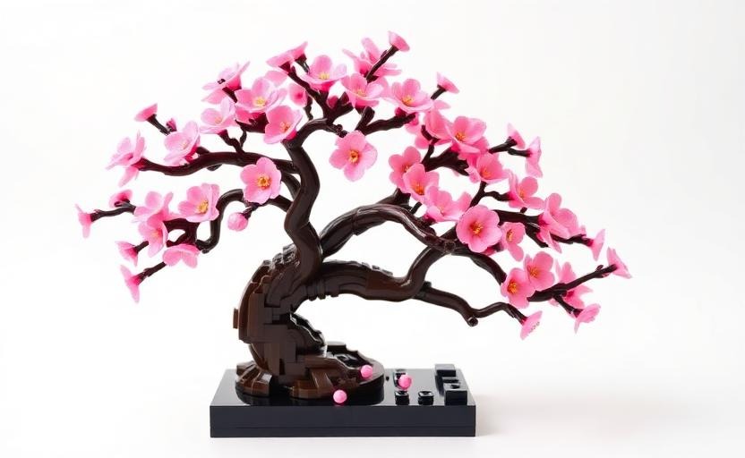 White Elephant gift idea - LEGO Cherry Blossom Bonsai Kit (Mini)
