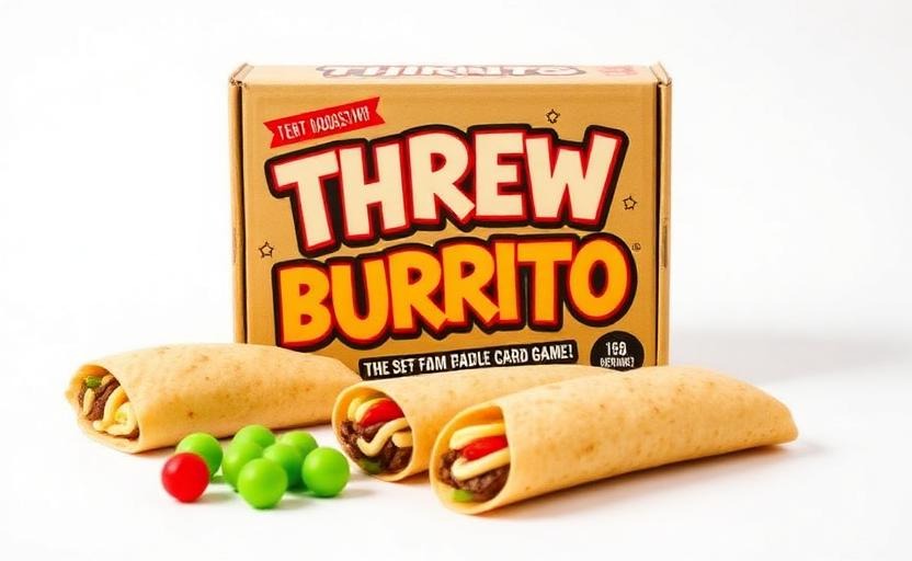 White Elephant gift idea - Throw Throw Burrito (Party Game)