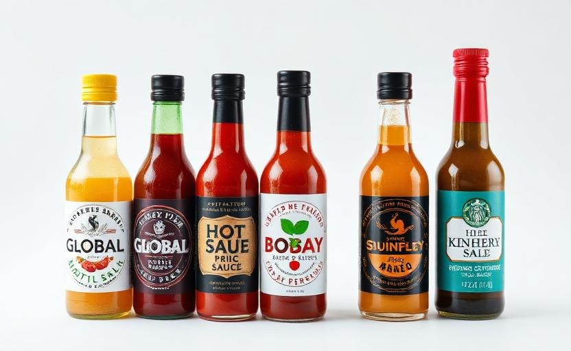 White Elephant gift idea - Global Hot Sauce Sampler Set