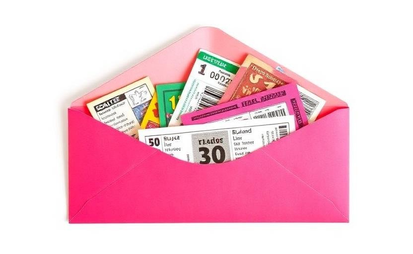 White Elephant gift idea - Lottery Scratch‑Off Ticket Bundle