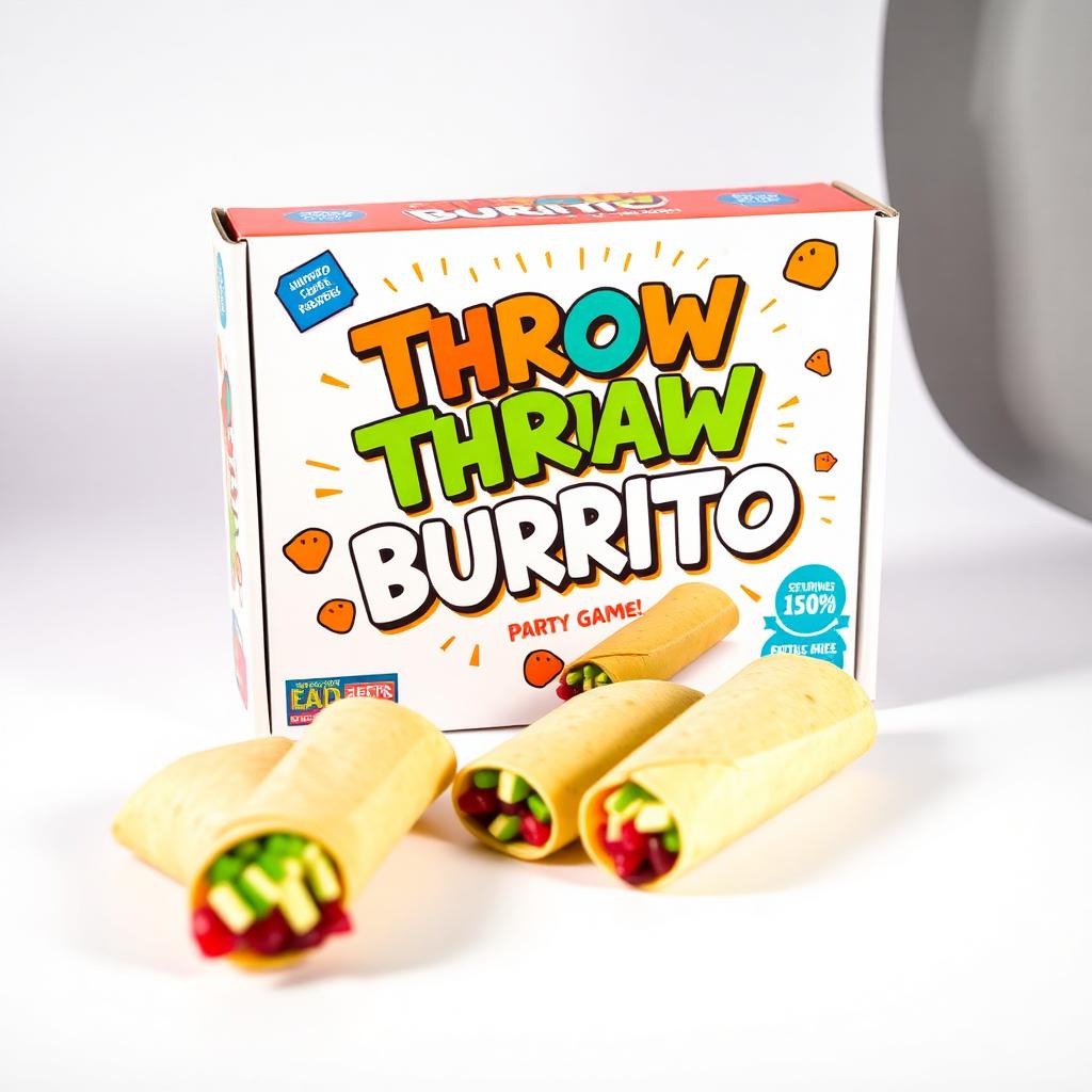 White Elephant gift idea - Throw Throw Burrito Party Game